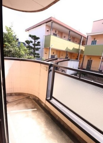 コージーコーナーのバルコニー