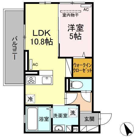 グレンディールⅢの間取り