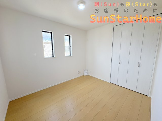 【サンスターホーム】青梅市新町4丁目　高性能新築戸建A号棟の洋室