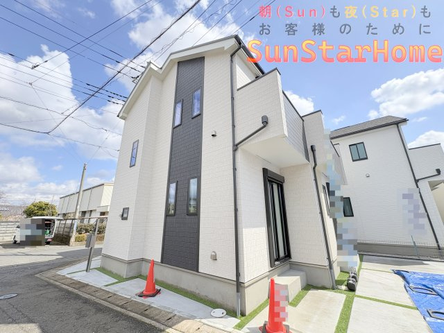 【サンスターホーム】青梅市新町4丁目　高性能新築戸建A号棟の外観