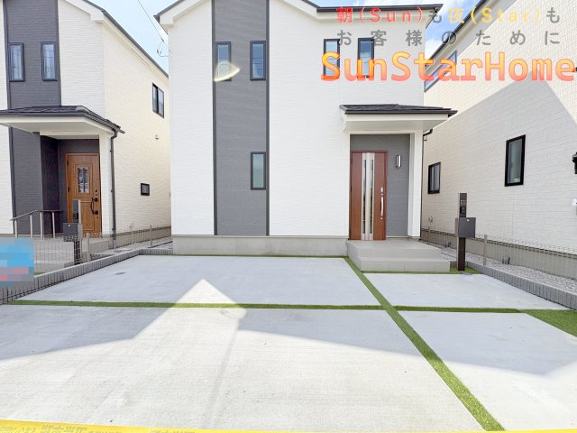 【サンスターホーム】青梅市新町4丁目　高性能新築戸建A号棟の駐車場