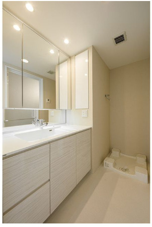 セントラルプレイス新宿御苑前の独立洗面台|セントラルプレイス新宿御苑前