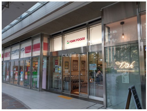セントラルプレイス新宿御苑前の周辺|ココカラファインヨークフーズ新宿富久店（スーパー）