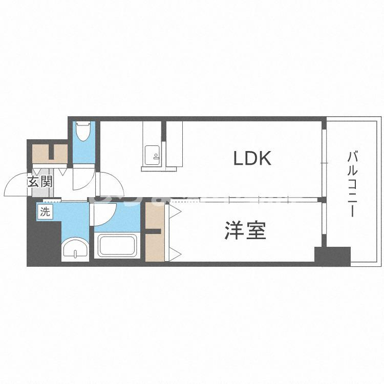 LaDouceur天満の間取り
