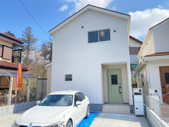 祝　成約済み　八王子市　寺田町　新築戸建て　２期の外観|～仲介手数料無料☆八王子ひなた不動産～八王子市寺田町　新築戸建て