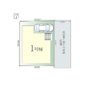 さいたま市大宮区大成町　1期　新築一戸建て　Fi-A　01の区画図|【全1棟・1号棟】