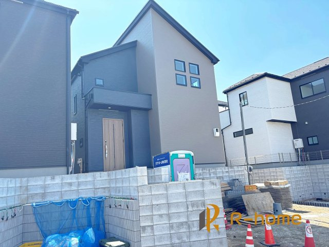 我孫子市台田4期　新築戸建て　4号棟の外観|近隣の同仕様完成物件をご見学いただけます♪