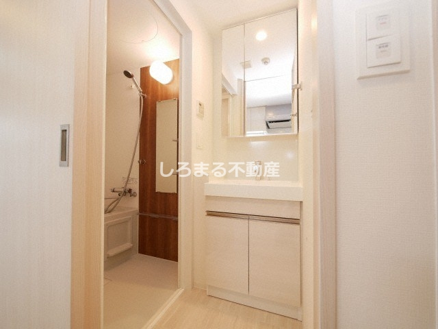 ジオエント福島野田の洗面所