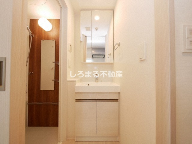 ジオエント福島野田の洗面所