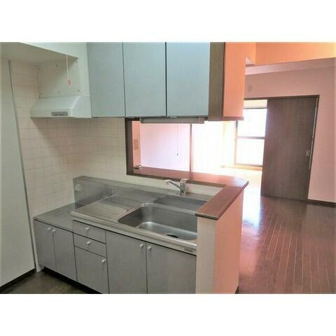 YAYOI COURTのキッチン|人気のカウンターキッチン♪