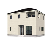 羽島市竹鼻町新築建売限定1邸！テレワーク部屋としても使える3帖のお部屋あります♪お車スペース2台可能の画像