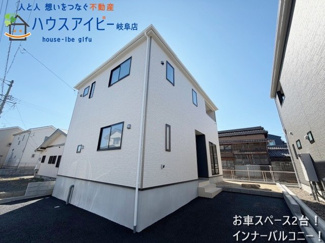 【外観パース】 | 羽島市竹鼻町新築建売限定1邸！テレワーク部屋としても使える3帖のお部屋あります♪お車スペース2台可能 | 羽島市竹鼻町新築建売限定1邸！テレワーク部屋としても使える3帖のお部屋あります♪お車スペース2台可能
