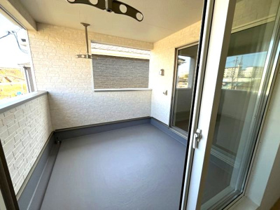 【バルコニー】 | 【20万円ｷｬｯｼｭﾊﾞｯｸ対象物件】クレーデルガーデン上牧町下牧第3 全1棟1号棟