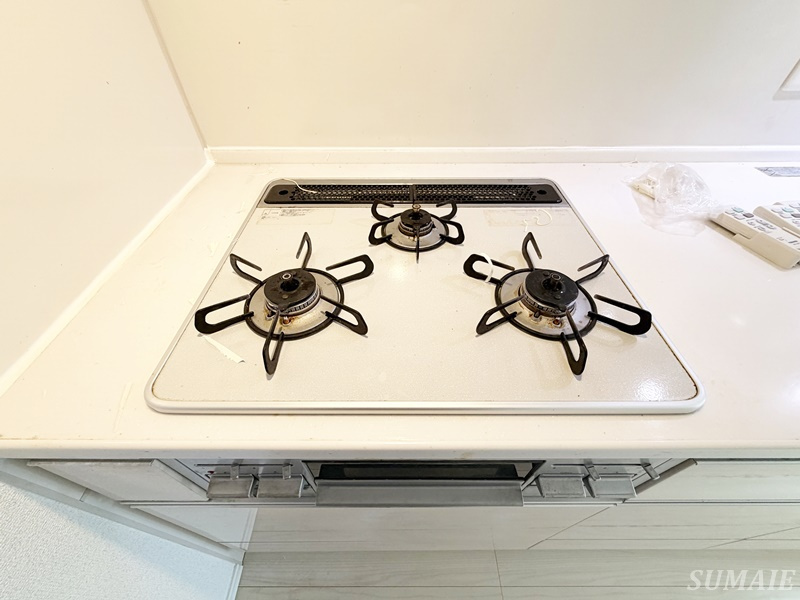 フュージョナル王子ＲＩＣＯＴＴのキッチン|3口コンロです☆