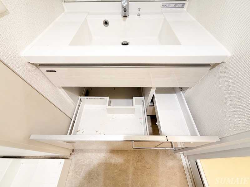 フュージョナル王子ＲＩＣＯＴＴの収納|洗面所の収納です☆