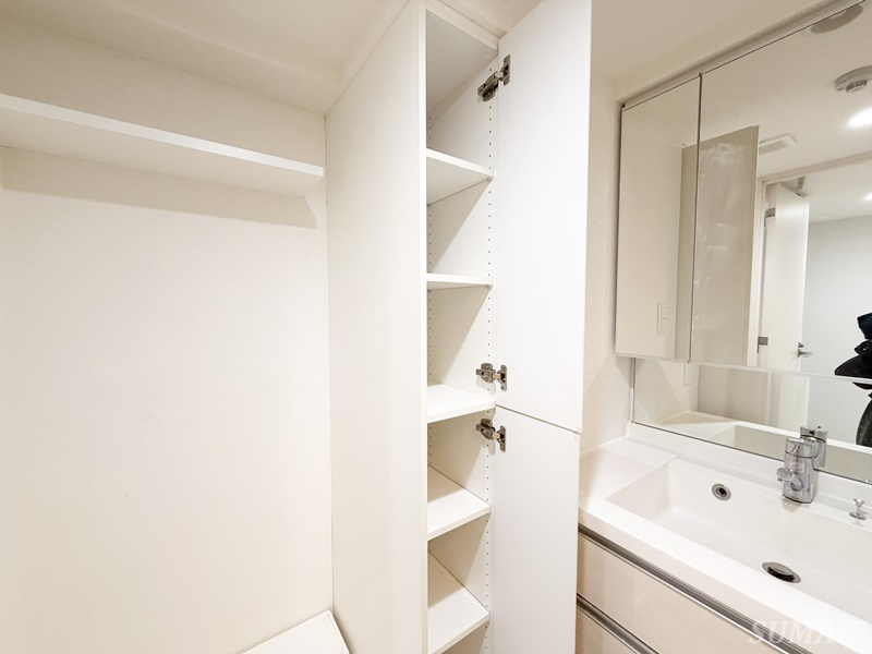 フュージョナル王子ＲＩＣＯＴＴの収納|洗面所の収納です☆