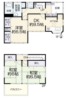 【間取り】 | 再生住宅　横浜市戸塚区戸塚町 | 間取り