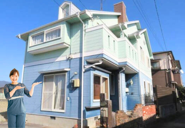 高井町中古戸建の外観|外観もきれいです