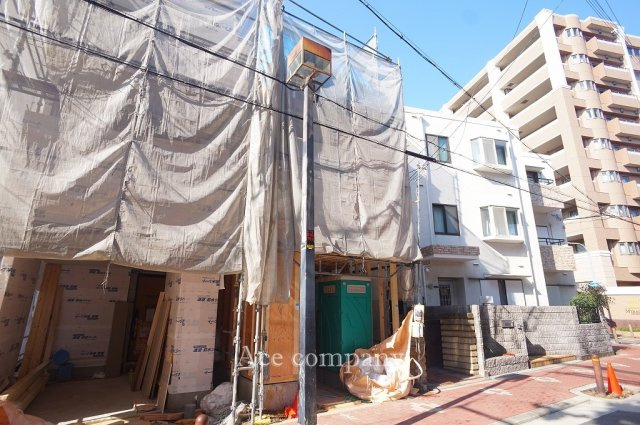 【外観】 | 東住吉区北田辺4丁目　2号地 | 【只今建築中！現地2026年2月13日現在☆】