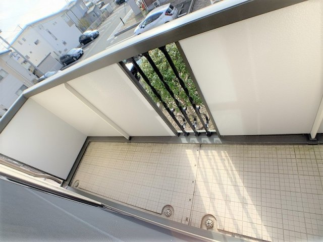 リビングタウン南仙北Bのバルコニー