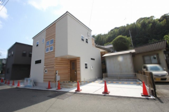 大津甲　　新築戸建　1号地　（全2区画）の外観|1号棟　建物面積　93.57㎡　（約28.30坪）