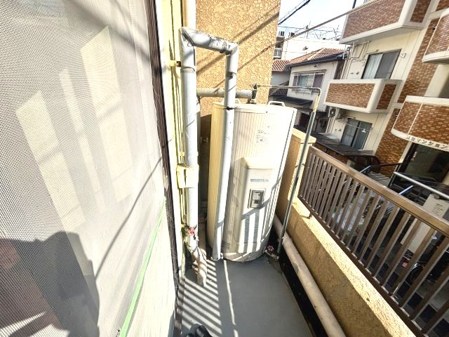 岡本ビラのバルコニー