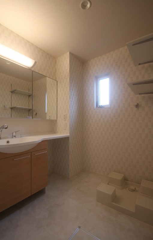 ハウスカトレアの洗面所