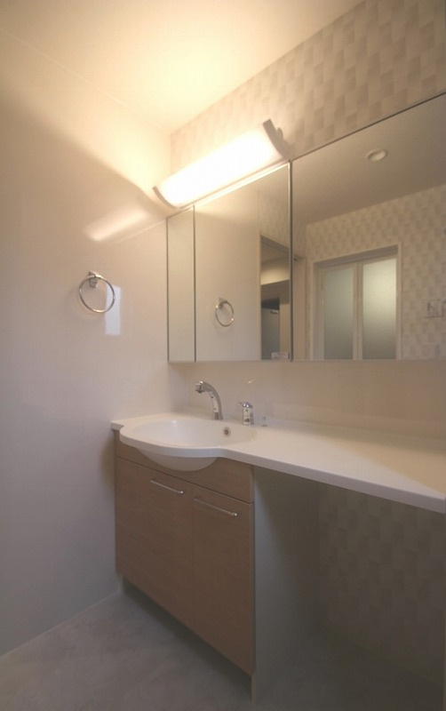 ハウスカトレアの独立洗面台