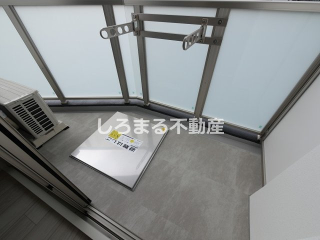 セレニテ日本橋エクラのバルコニー