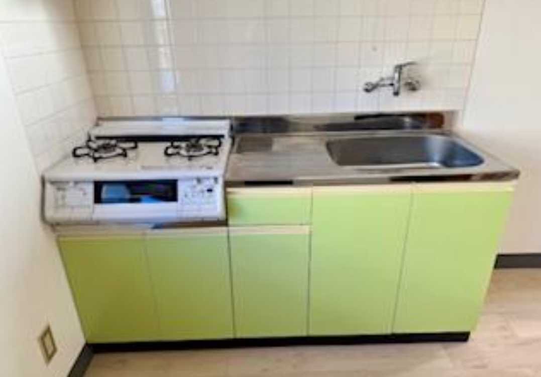 グリンメゾネット　ロフト　角部屋　駅近のキッチン