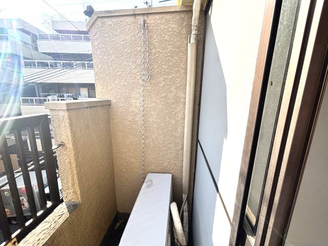 岡本ビラのバルコニー