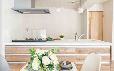 【キッチン】 | サンヴェール東所沢 | 南向きのお部屋で陽当り良好　※施工例