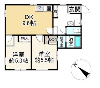 【間取り】 | 守山市今宿２丁目　中古戸建