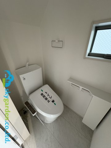 茅ヶ崎市萩園第2　新築戸建　全3棟3号棟のトイレ|トイレも気になるポイント