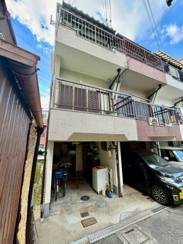 門真市大橋町の前面道路含む現地写真