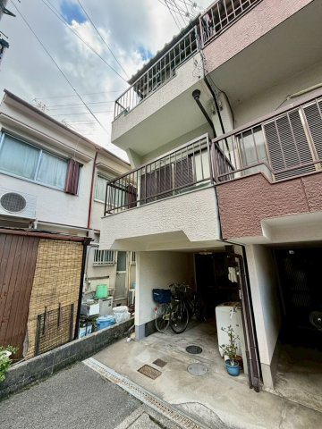 門真市大橋町の前面道路含む現地写真