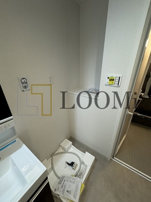 【洗面所】 | MAISON COULEUR UESHIO | MAISON COULEUR UESHIO　洗濯機置き場