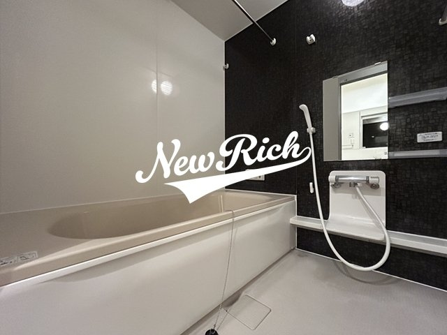 伊勢崎市茂呂町２丁目のアパートの浴室