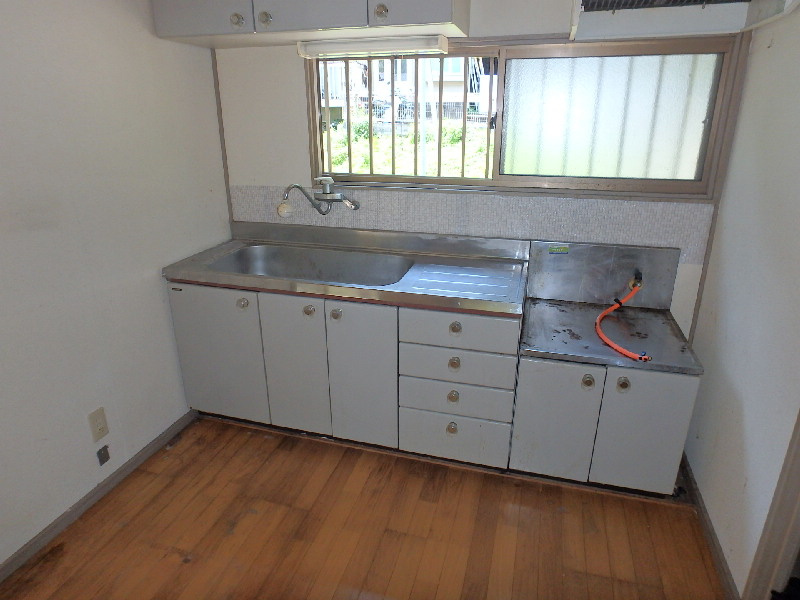 S1760H　吉野苑平屋中古住宅のキッチン