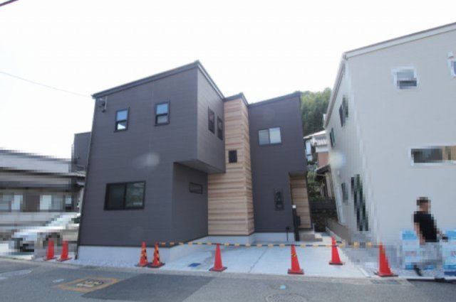 大津甲　　新築戸建　2号地　（全2区画）の外観|2号棟　3ＬＤＫ　建物面積　98.95㎡　（約29.93坪）　土地面積　100.90㎡（約30.52坪）