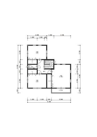 大津甲　　新築戸建　2号地　（全2区画）の間取り|2Ｆ