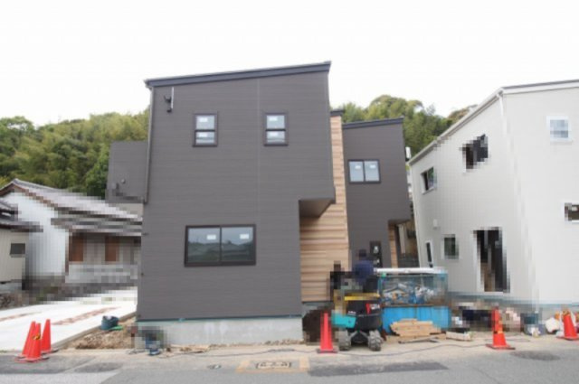 大津甲　　新築戸建　2号地　（全2区画）の外観|2号棟　3ＬＤＫ　建物面積　98.95㎡　（約29.93坪）　土地面積　100.90㎡（約30.52坪）