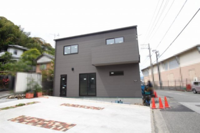 大津甲　　新築戸建　2号地　（全2区画）の前面道路含む現地写真|東側　幅5.2ｍ　接面　10.8ｍ