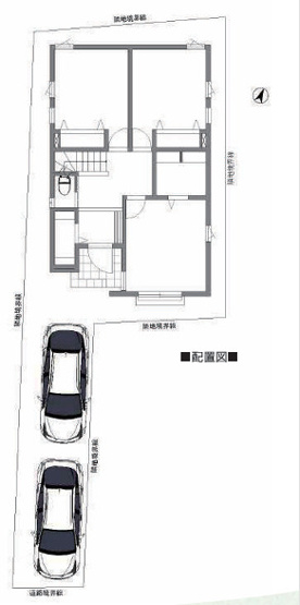 【区画図】 | 座間市立野台２丁目　新築戸建て　全１棟【仲介手数料無料】