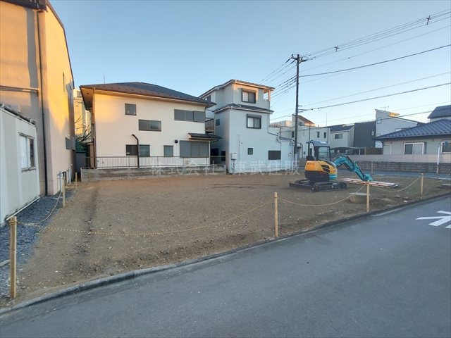 【外観】 | 川越市広栄町　全2区画　A区画 | 日当たり良好です