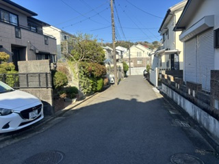 【前面道路含む現地写真】 | 前面道路