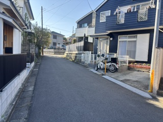 【前面道路含む現地写真】 | 前面道路