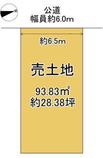【土地図】 | 大津市際川2丁目10-9　売土地