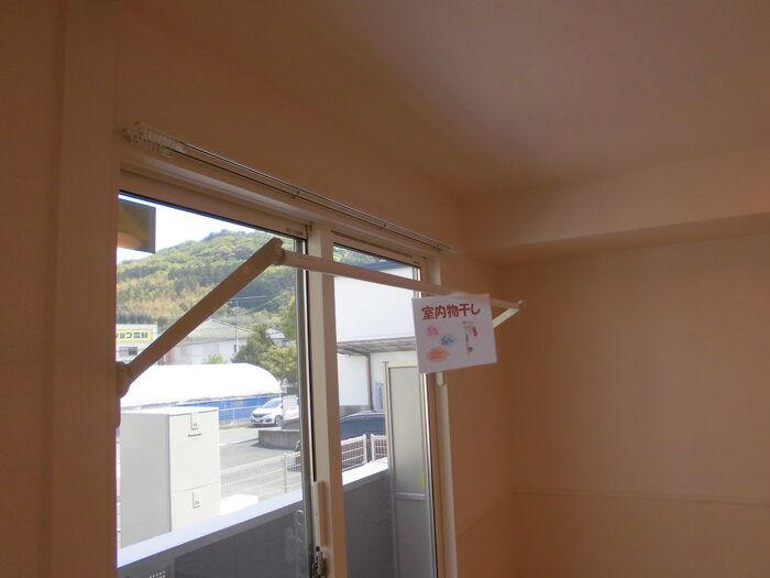 ペリゴール・ブランの設備|室内物干し