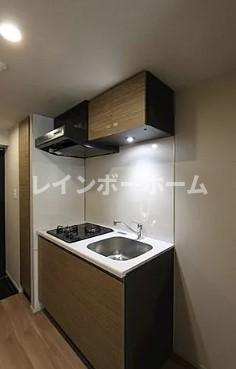 葛飾区東新小岩５丁目の賃貸マンションのキッチン